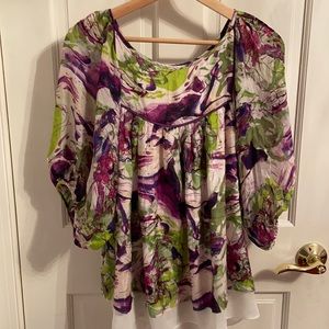 Marc Jacobs silk top size 4